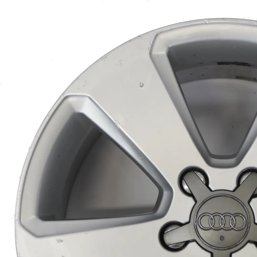 Audi A3 8V Silver Wheel Alloy Rim 17" ET:51 7,5J Star Spoke - SKU 8V0601025BK-3 - Part number 8V0601025BK