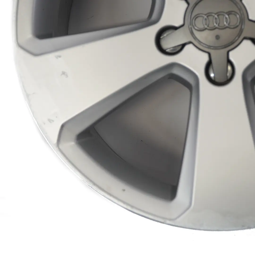 Audi A3 8V Silver Wheel Alloy Rim 17" ET:51 7,5J Star Spoke - SKU 8V0601025BK-3 - Part number 8V0601025BK