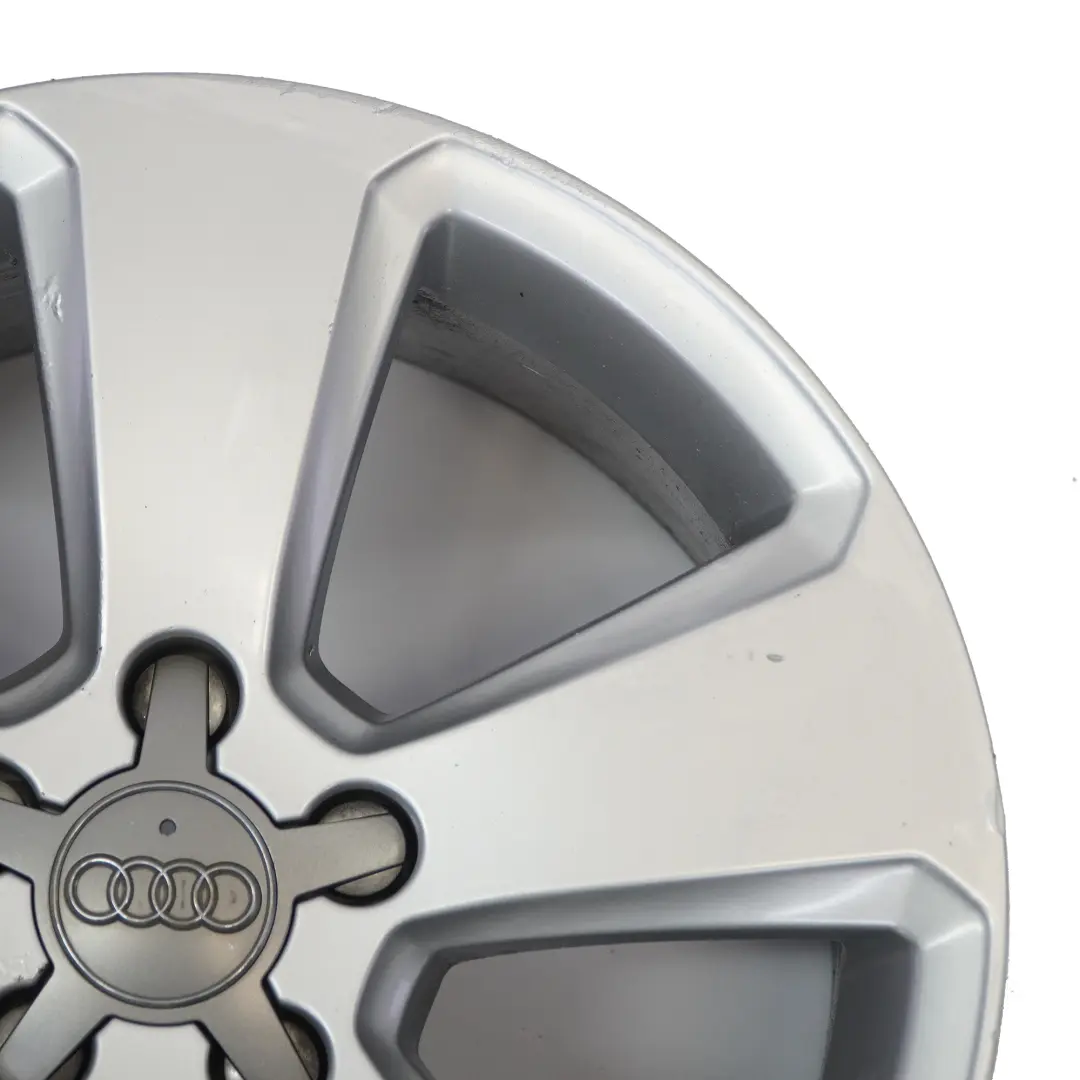 Audi A3 8V Silver Wheel Alloy Rim 17" ET:51 7,5J Star Spoke - SKU 8V0601025BK-4 - Part number 8V0601025BK