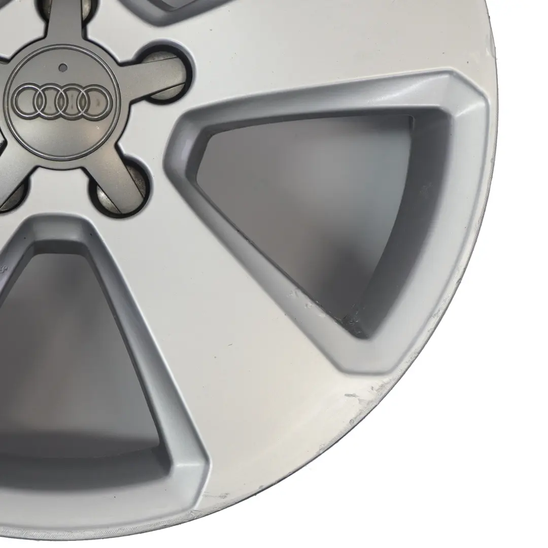 Audi A3 8V Silver Wheel Alloy Rim 17" ET:51 7,5J Star Spoke - SKU 8V0601025BK-4 - Part number 8V0601025BK