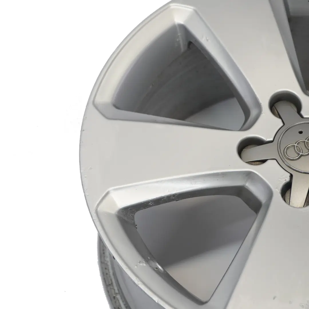 Audi A3 8V Silver Wheel Alloy Rim 17" ET:51 7,5J Star Spoke - SKU 8V0601025BK-4 - Part number 8V0601025BK