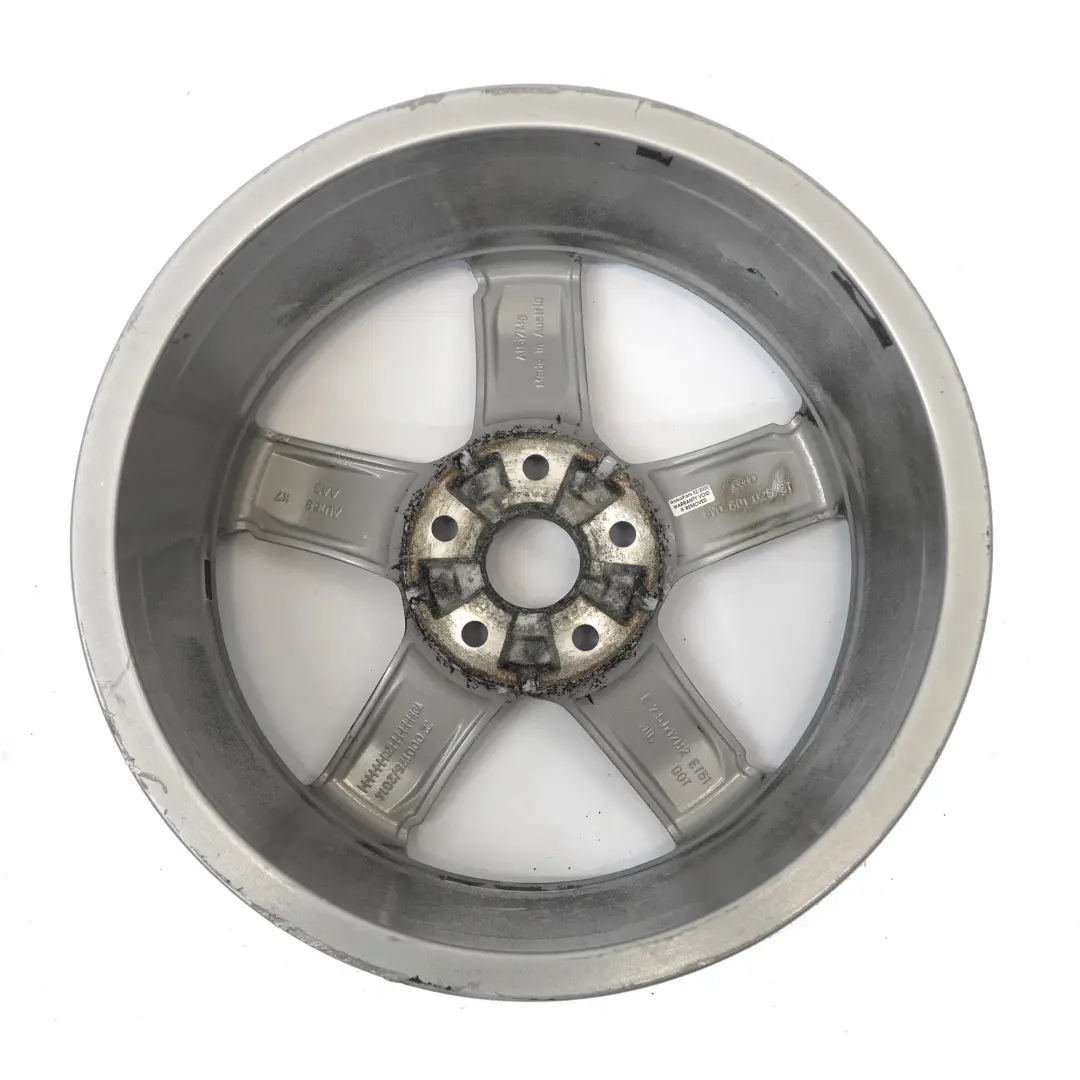 Audi A3 8V Argento Cerchio in lega 17" ET:51 7,5J Star Spoke - SKU 8V0601025CT-1 - Numero di parte 8V0601025CT