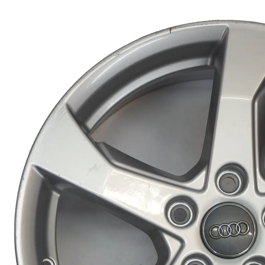 Audi A3 8V Silver Wheel Alloy Rim 17" ET:51 7,5J Star Spoke - SKU 8V0601025CT-3 - Part number 8V0601025CT