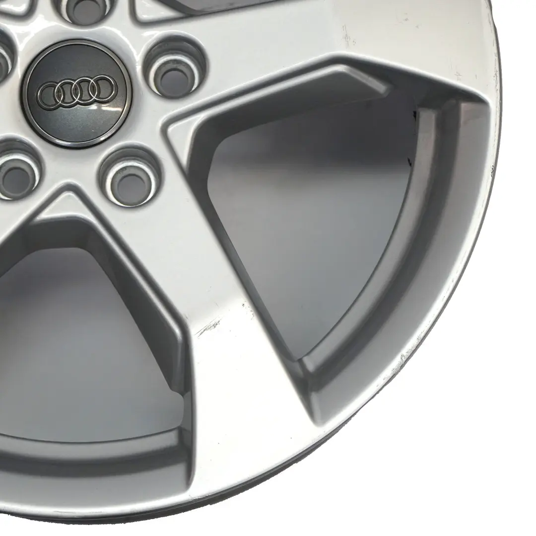 Audi A3 8V Silver Wheel Alloy Rim 17" ET:51 7,5J Star Spoke - SKU 8V0601025CT-3 - Part number 8V0601025CT