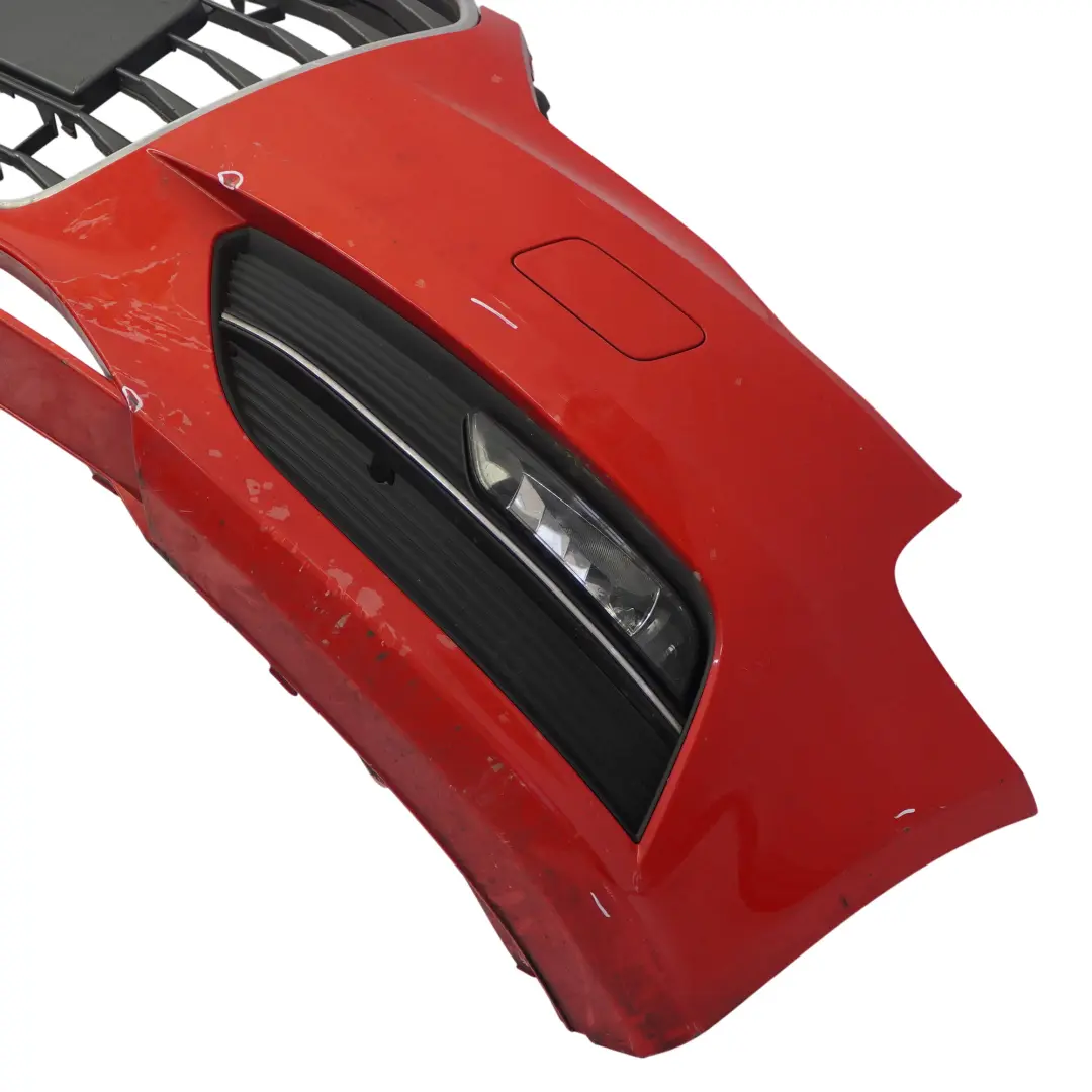 Front Bumper Trim Panel Cover Misano Red Pearl - Z3M to Audi A3 8V with Part number 8V0807065 Audi A3 8V Front Bumper Trim Panel Cover Misano Red Pearl - Z3M - SKU 8V0807065-MRE - Part number 8V0807065
