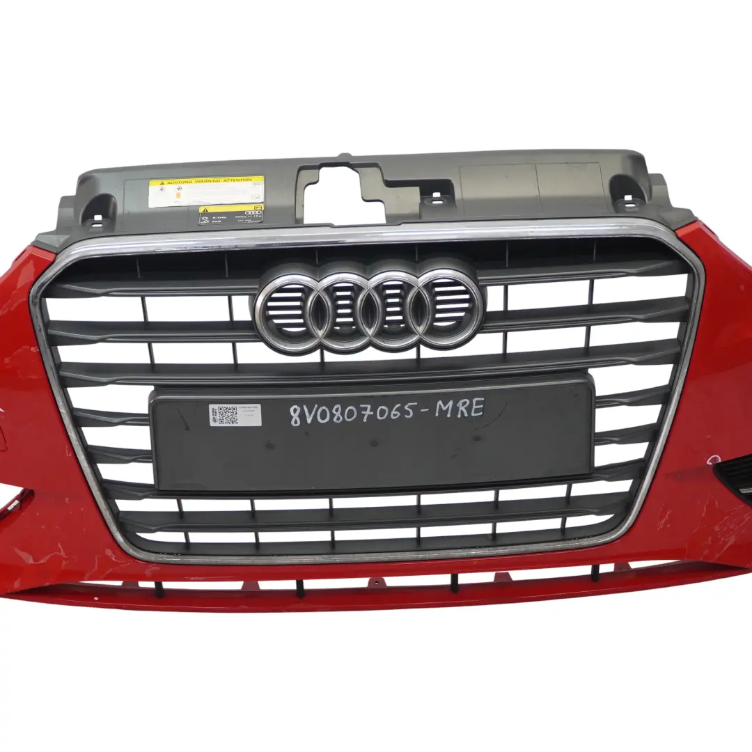 Zderzak Przedni Misano Red Pearl Czerwony - Z7H do Audi A3 8P o numerze 8V0807065 Audi A3 8P Zderzak Przedni Misano Red Pearl Czerwony - Z7H - SKU 8V0807065-MRE - Numer Części 8V0807065