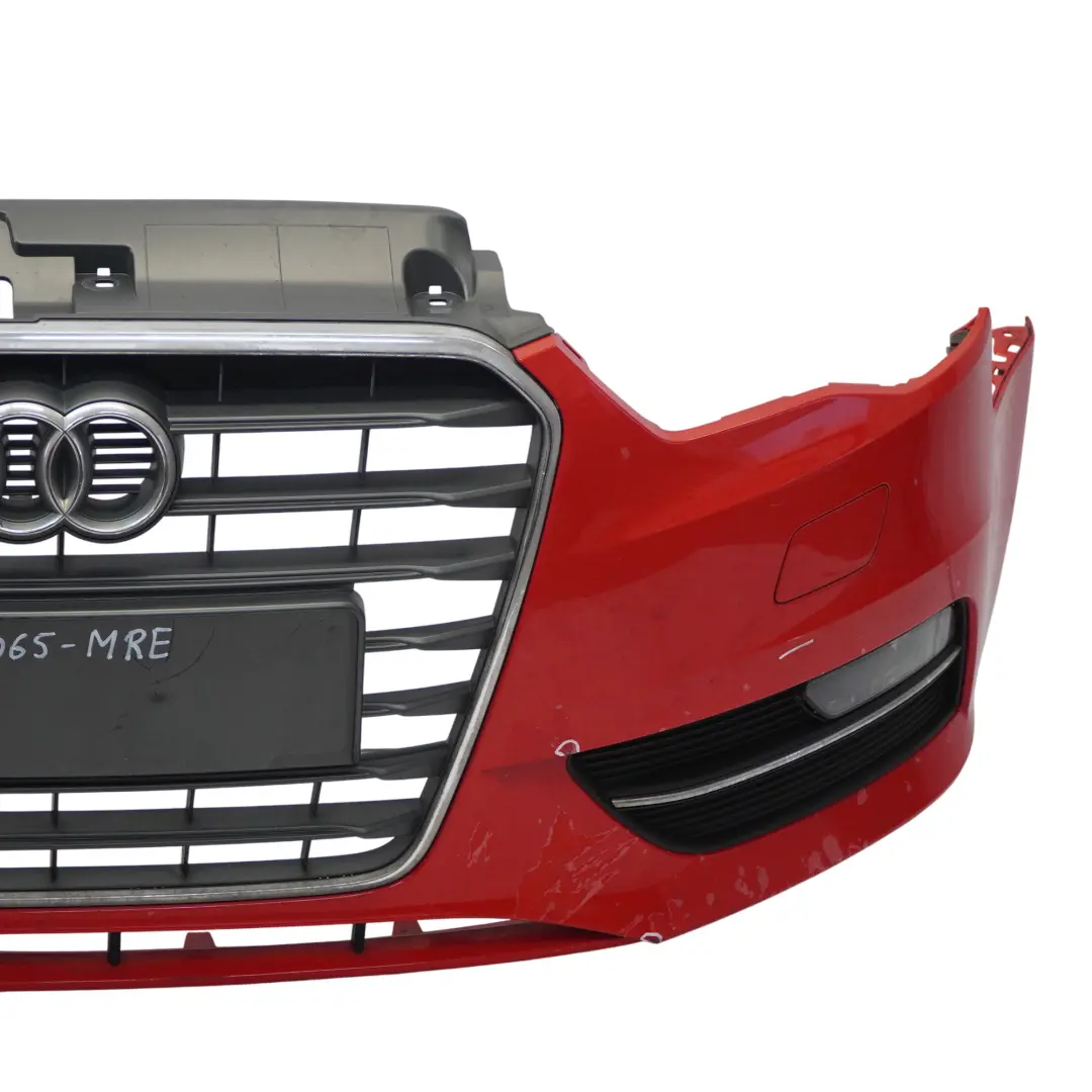 Front Bumper Trim Panel Cover Misano Red Pearl - Z3M to Audi A3 8V with Part number 8V0807065 Audi A3 8V Front Bumper Trim Panel Cover Misano Red Pearl - Z3M - SKU 8V0807065-MRE - Part number 8V0807065