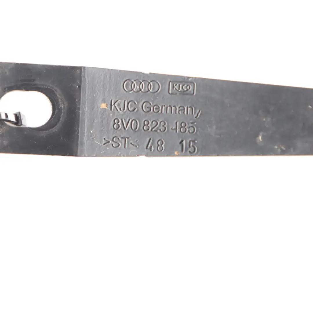 Hood Bonnet Lock Catch Hook Latch to Audi A3 8V Engine with Part number 8V0823485 Audi A3 8V Engine Hood Bonnet Lock Catch Hook Latch - SKU 8V0823485 - Part number 8V0823485