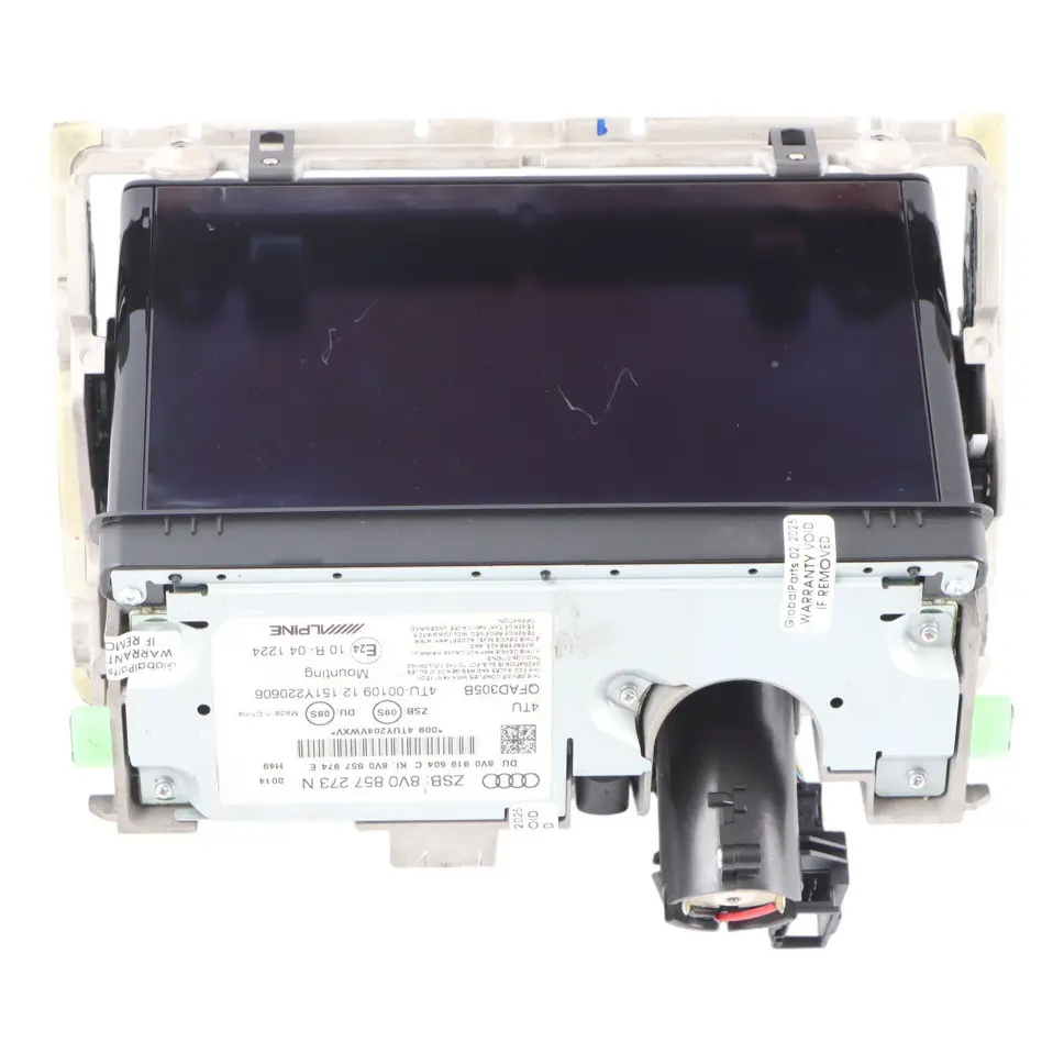 Audi A3 S3 RS3 8V Navigation Ecran Multimédia 8V0857273M - SKU 8V0857273N - Numéro de pièce 8V0857273N