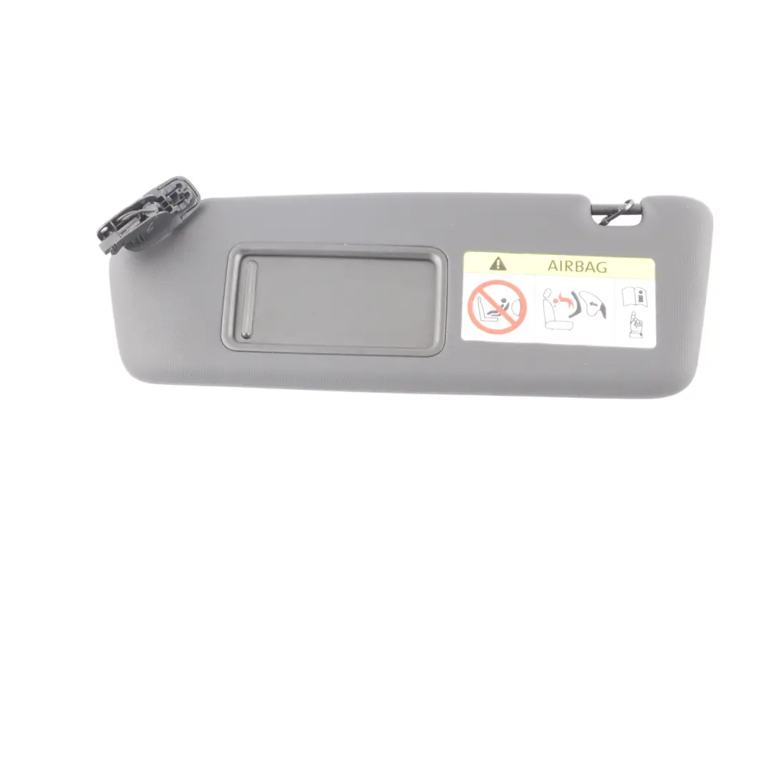 Sun Visor Cover Panel Left N/S Sunvisor Grey to Audi S3 8V with Part number 8V0857551 Audi S3 8V Sun Visor Cover Panel Left N/S Sunvisor Grey - SKU 8V0857551 - Part number 8V0857551