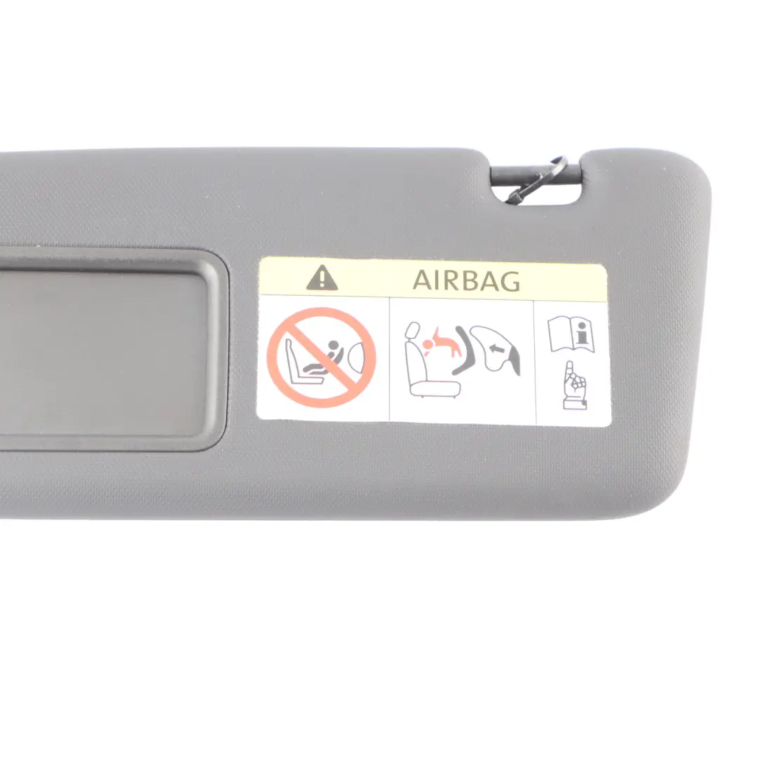 Audi S3 8V Sun Visor Cover Panel Left N/S Sunvisor Grey - SKU 8V0857551 - Part number 8V0857551