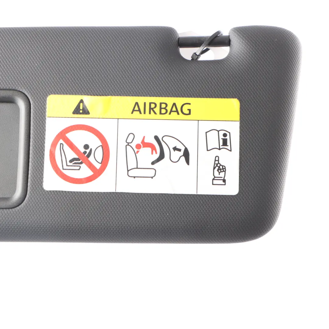 Audi S3 8V Sun Visor Cover Panel Left N/S Sunvisor Grey - SKU 8V0857551 - Part number 8V0857551