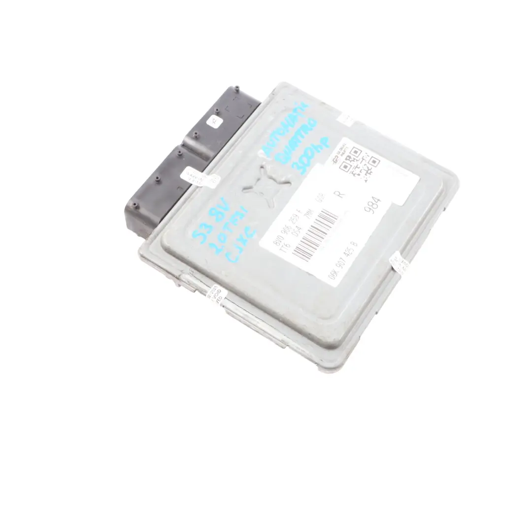 Audi S3 8V 2.0 TFSI CJXC 300HP Quattro Engine Control ECU Automatic - SKU 8V0906259F - Part number 8V0906259F