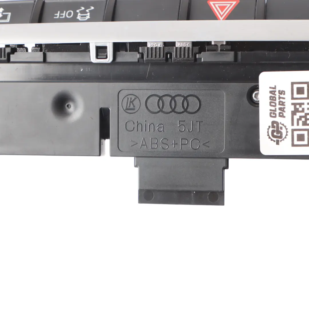 Audi A3 8V Innenr Raum Traktions Kontrolle Hazard Switch Taste Panel - SKU 8V0925301DK - Teilenummer 8V0925301DK