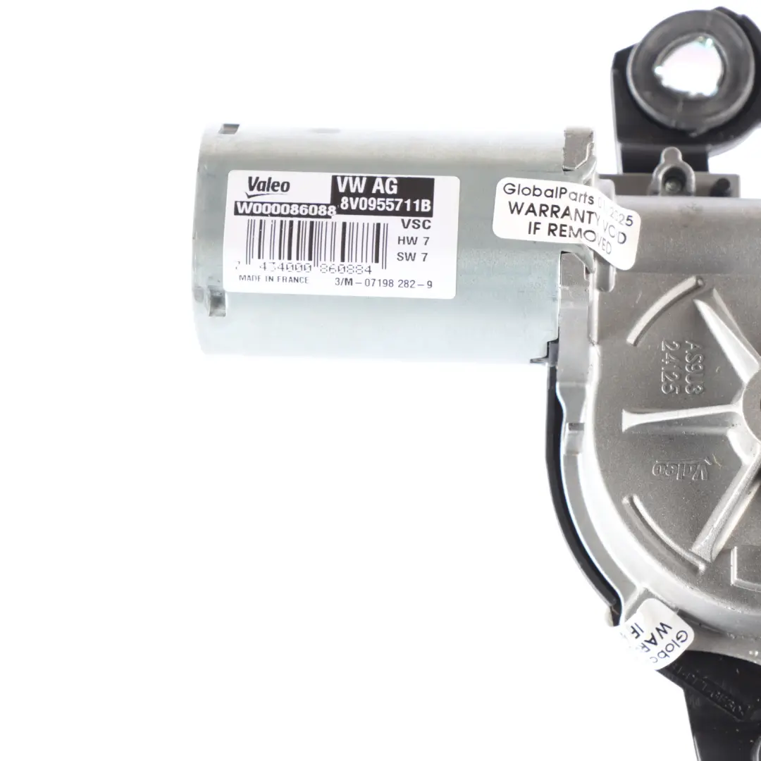 Wiper Motor Audi A1 8X A3 8V Rear Window Tailgate Drive Actuator Unit to with Part number 8V0955711B Wiper Motor Audi A1 8X A3 8V Rear Window Tailgate Drive Actuator Unit - SKU 8V0955711B-1 - Part number 8V0955711B