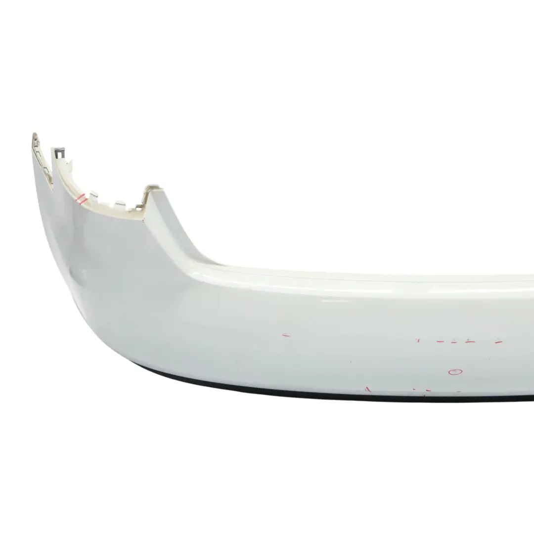 Audi A3 8V Rear Bumper Trim Panel Covering Glacier White Pearl - S9R - SKU 8V3807067-MGW - Part number 8V3807067