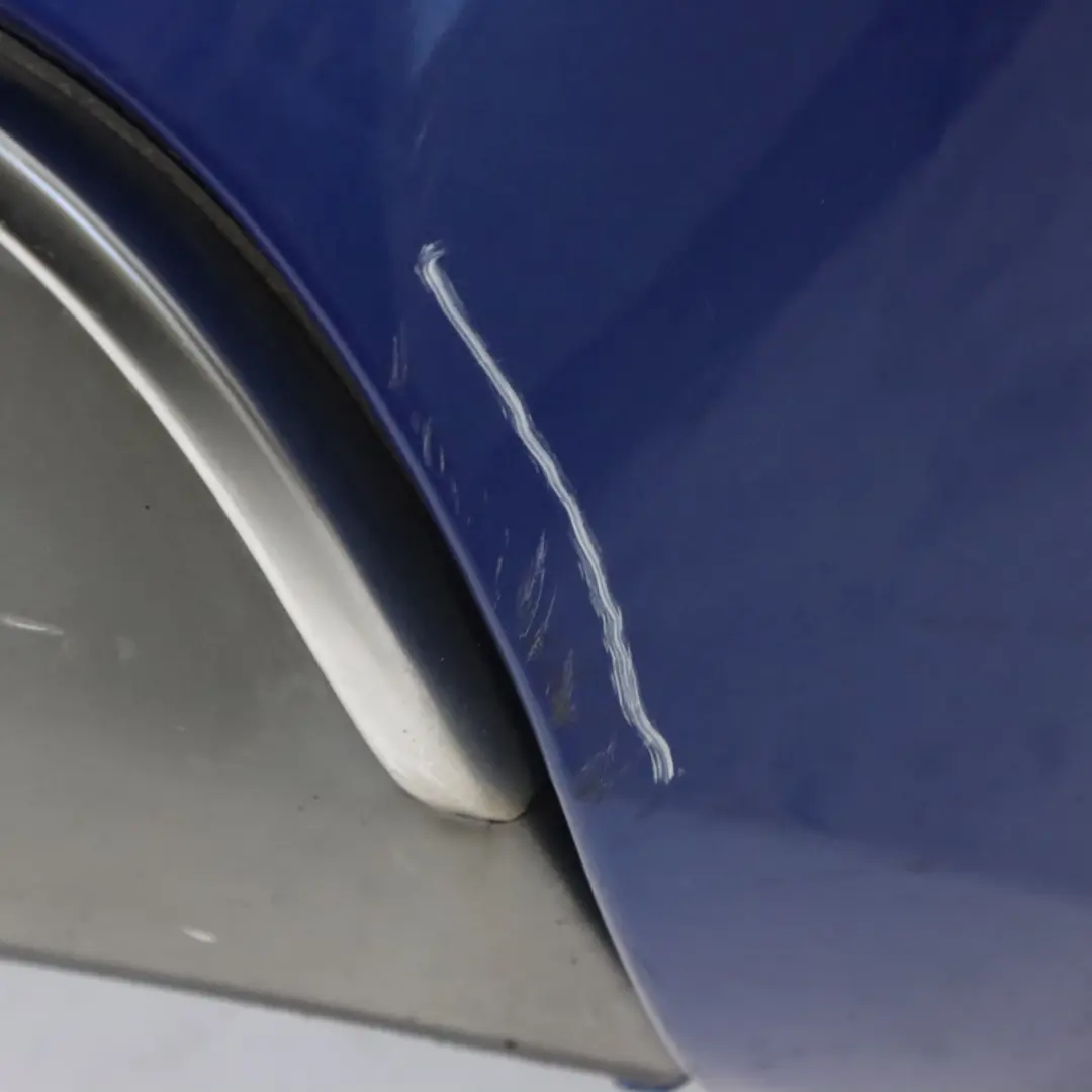 Audi S3 8V Rear Bumper Trim Panel Covering Sepang Blue Pearlscent - Y5Q - SKU 8V3807067D-SEB - Part number 8V3807067D