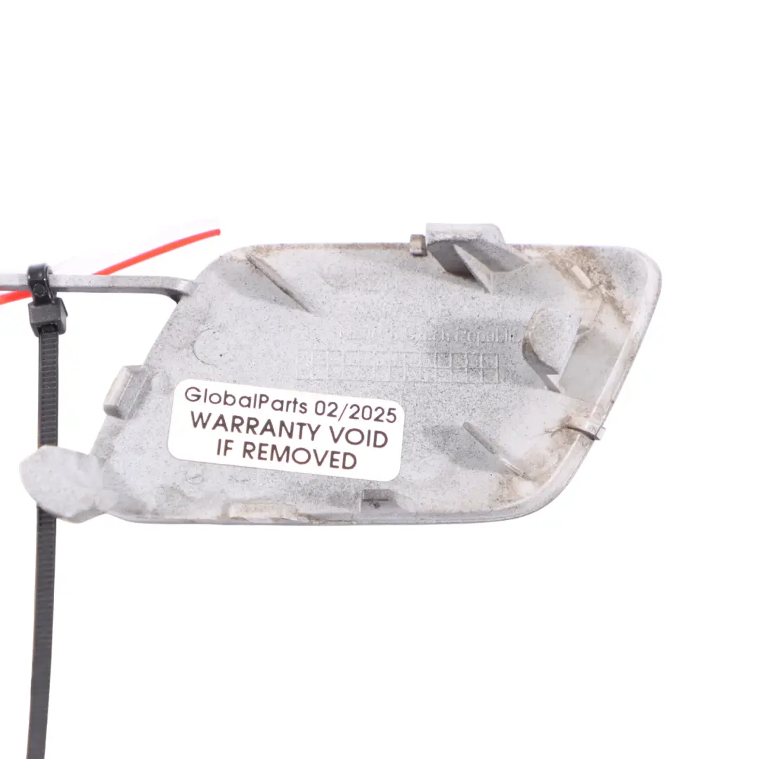 Audi A3 8V Front Stoßstange Abschlepp Haken Ösen Abdeckung Mythical Black - Y9T - SKU 8V3807241B-MYB - Teilenummer 8V3807241B