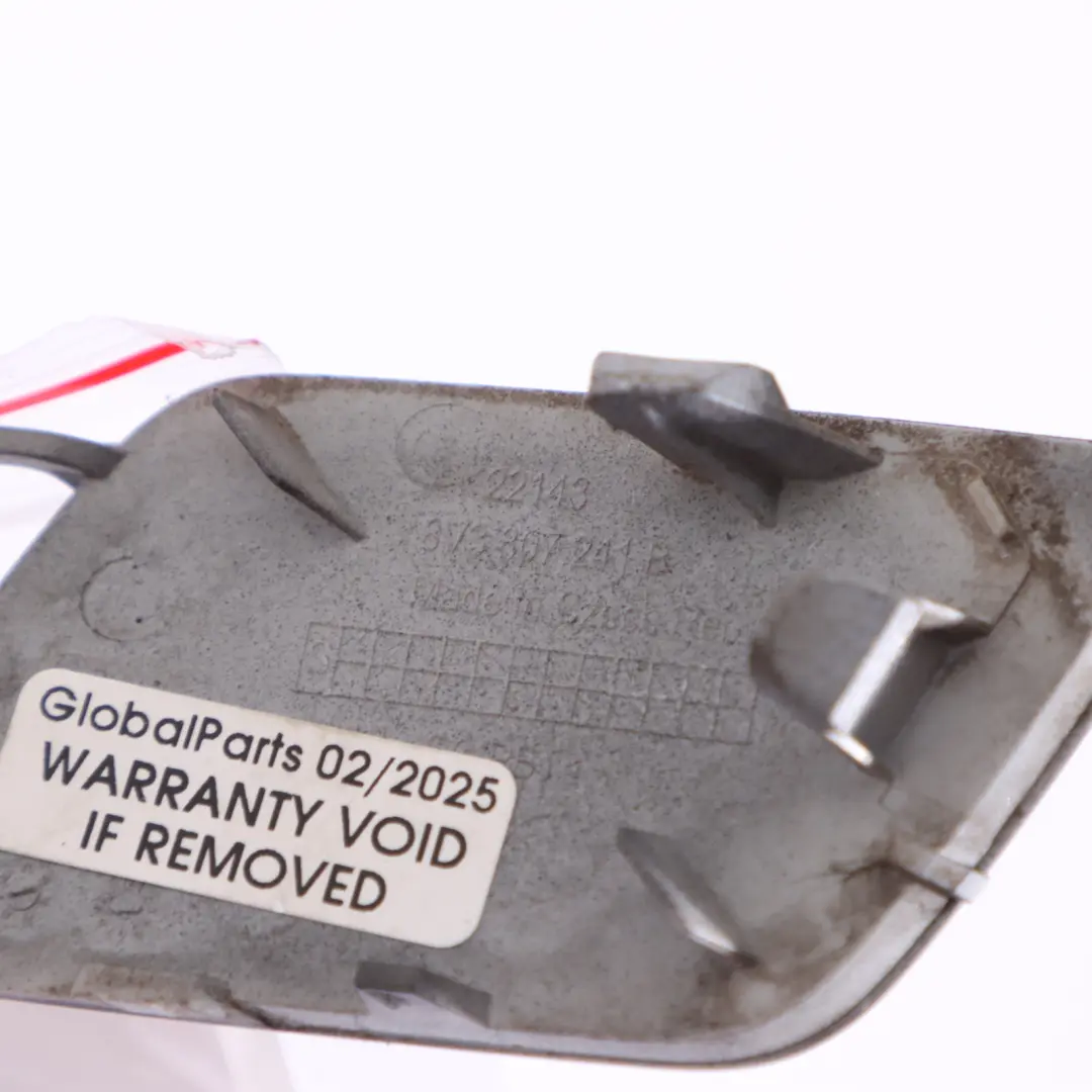 Audi A3 8V Front Stoßstange Abschlepp Haken Ösen Abdeckung Mythical Black - Y9T - SKU 8V3807241B-MYB - Teilenummer 8V3807241B