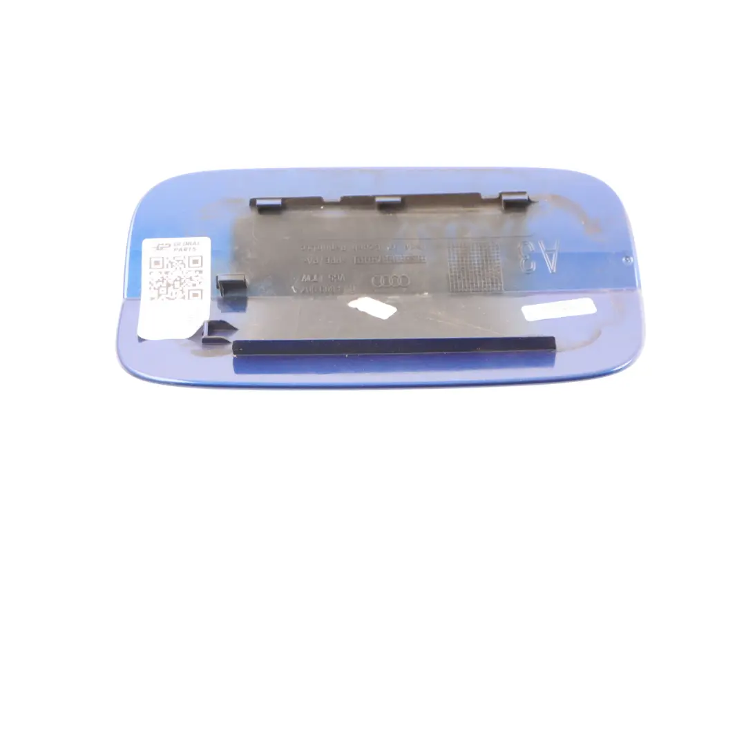 Audi A3 8V Fuel Filler Fill In Flap Cap Cover Sepang Blue Pearl - Y5Q - SKU 8V3809907A-SEB - Part number 8V3809907A