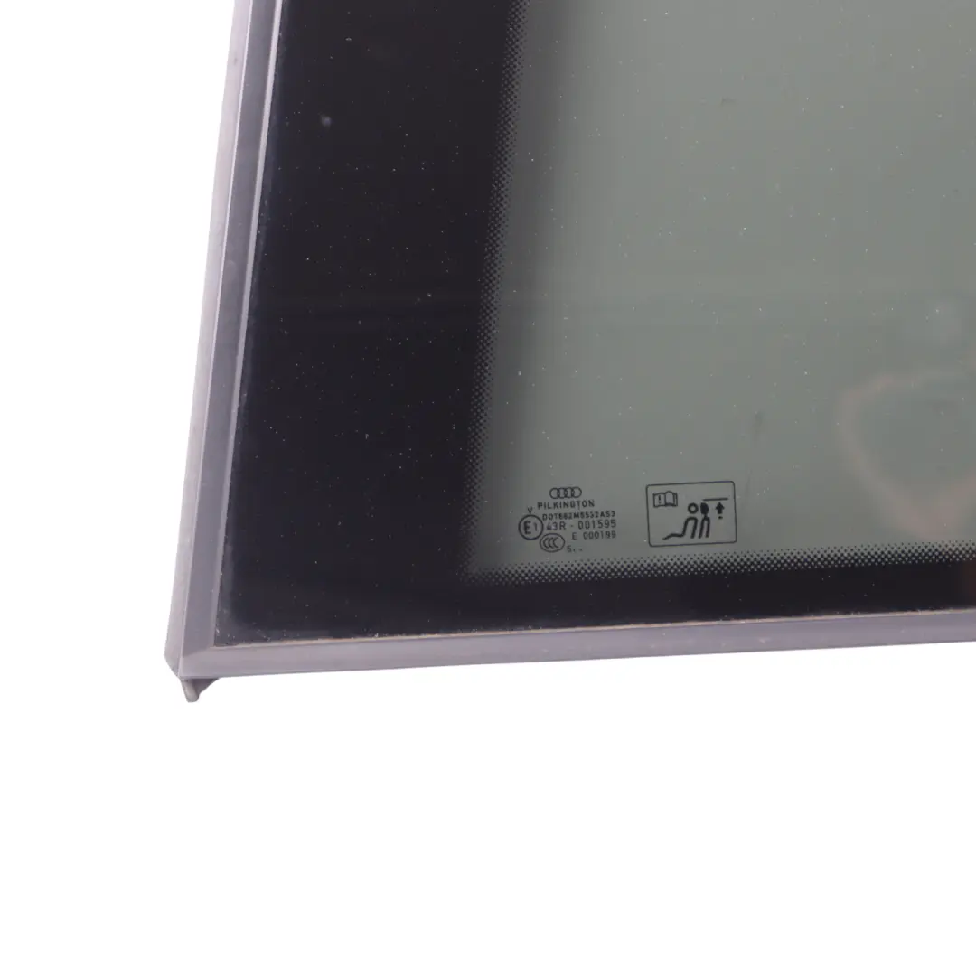 Side Fixed Quarter Glass Window Rear Left N/S AS3 Tinted to Audi A3 8V with Part number 8V3845299E Audi A3 8V Side Fixed Quarter Glass Window Rear Left N/S AS3 Tinted - SKU 8V3845299E-1 - Part number 8V3845299E