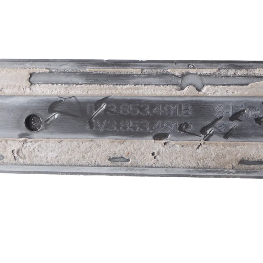 Audi A3 8V S Line 3 Drzwi Osłona Listwa Nakładka Progu Panel - SKU 8V3853491B-1 - Numer Części 8V3853491B