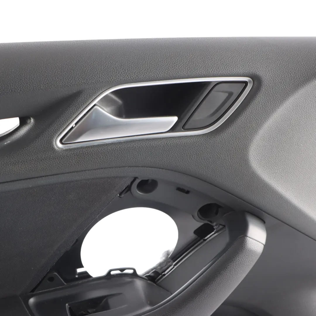 Interior Door Card Front Trim Panel Cover Left N/S Black Cloth to Audi A3 S3 8V with Part number 8V3867103 Audi A3 S3 8V Interior Door Card Front Trim Panel Cover Left N/S Black Cloth - SKU RHD-8V3867103 - Part number 8V3867103
