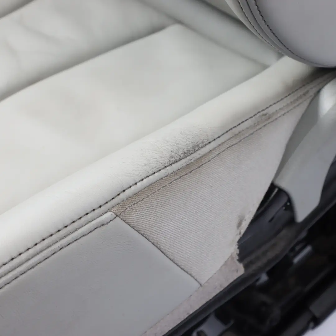 Door Seat Front Right O/S Interior Heated Leather Silver Grey to Audi A3 S3 8V 3 with Part number 8V3881806M Audi A3 S3 8V 3 Door Seat Front Right O/S Interior Heated Leather Silver Grey - SKU 8V3881806M - Part number 8V3881806M