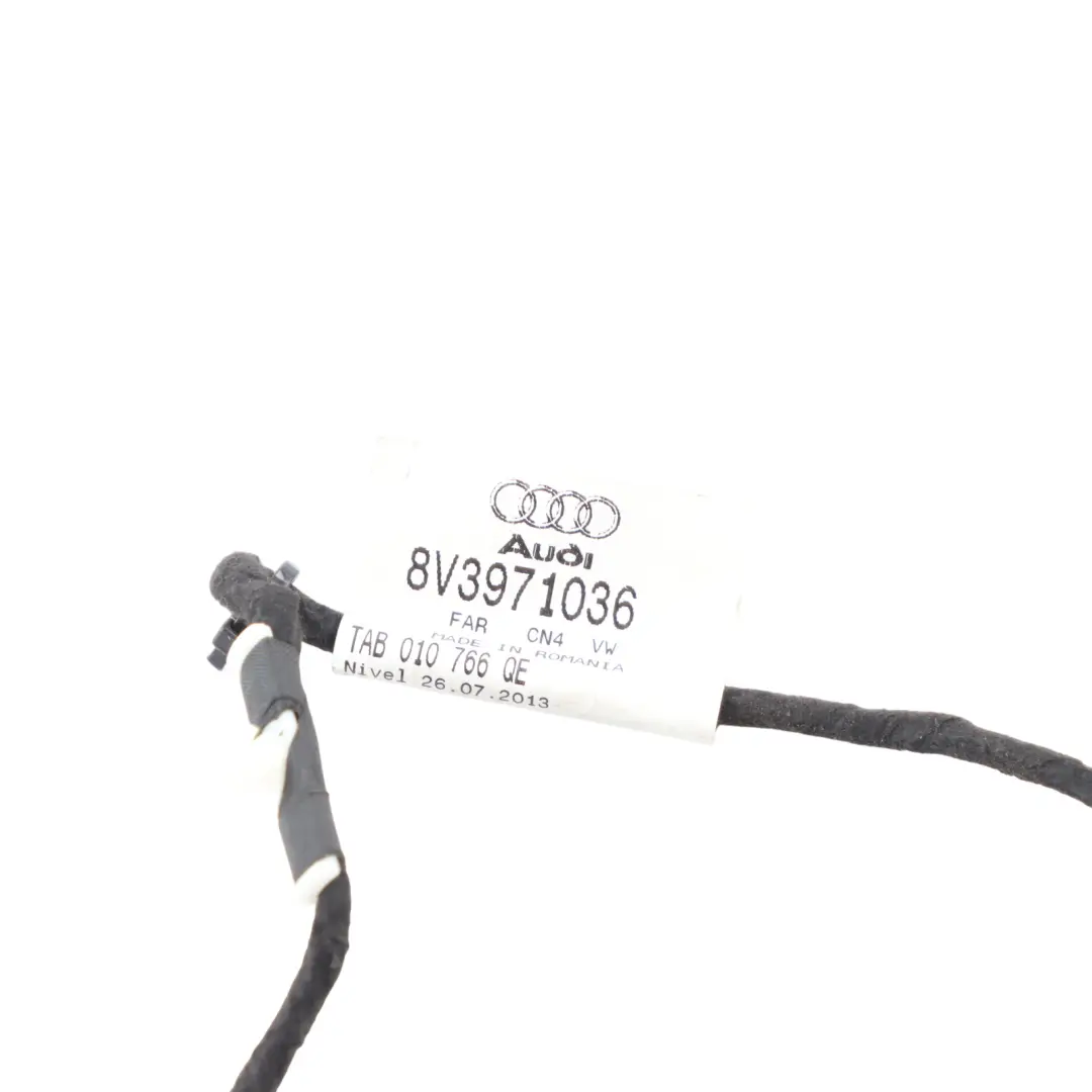 Audi A3 S3 8V Front Door Card Wiring Harness Passenger Left N/S - SKU 8V3971036 - Part number 8V3971036