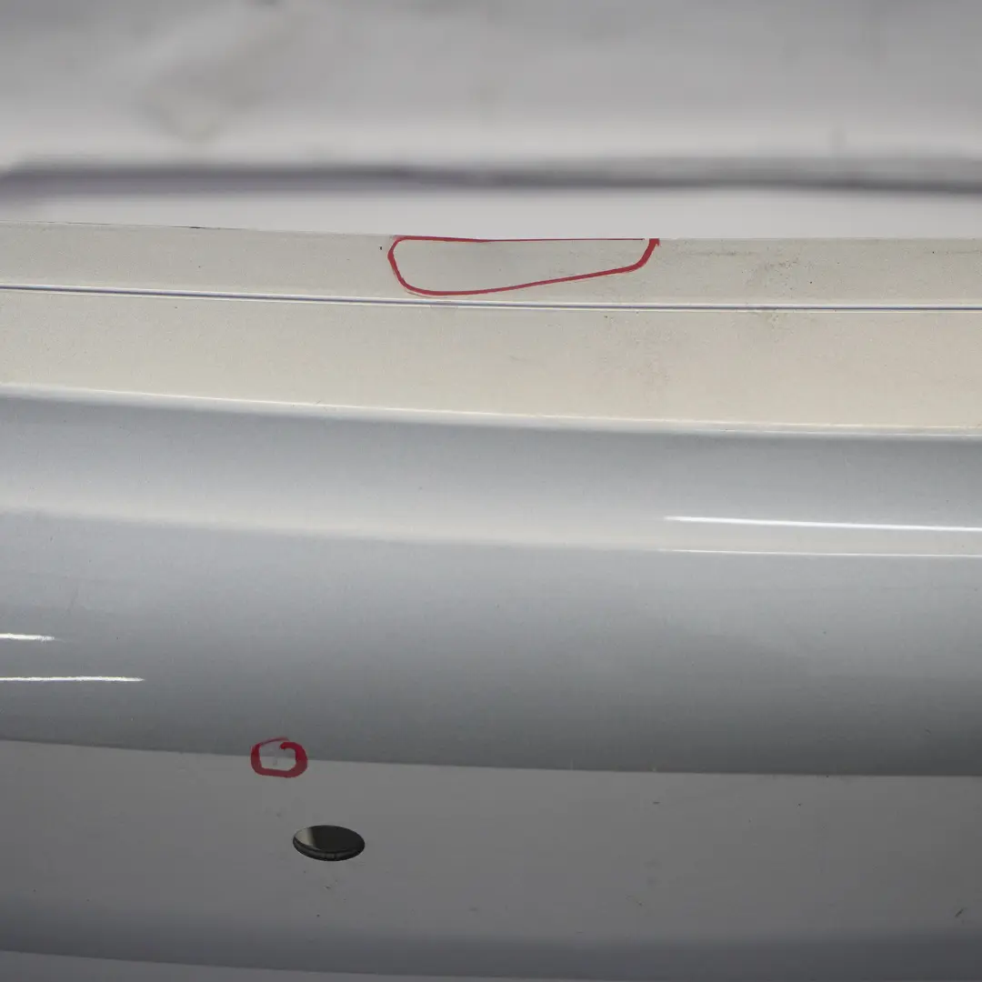 Audi A3 8V Rear Bumper Trim Panel Covering Foil Silver Metallic - Z7G - SKU 8V4807067L-FSI - Part number 8V4807067L