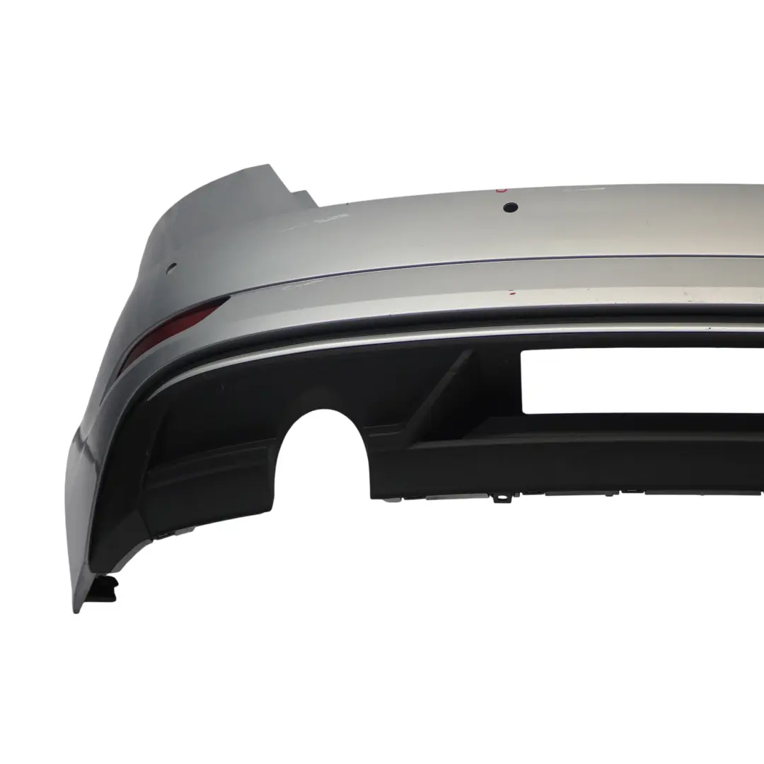 Audi A3 8V Rear Bumper Trim Panel Covering Foil Silver Metallic - Z7G - SKU 8V4807067L-FSI - Part number 8V4807067L
