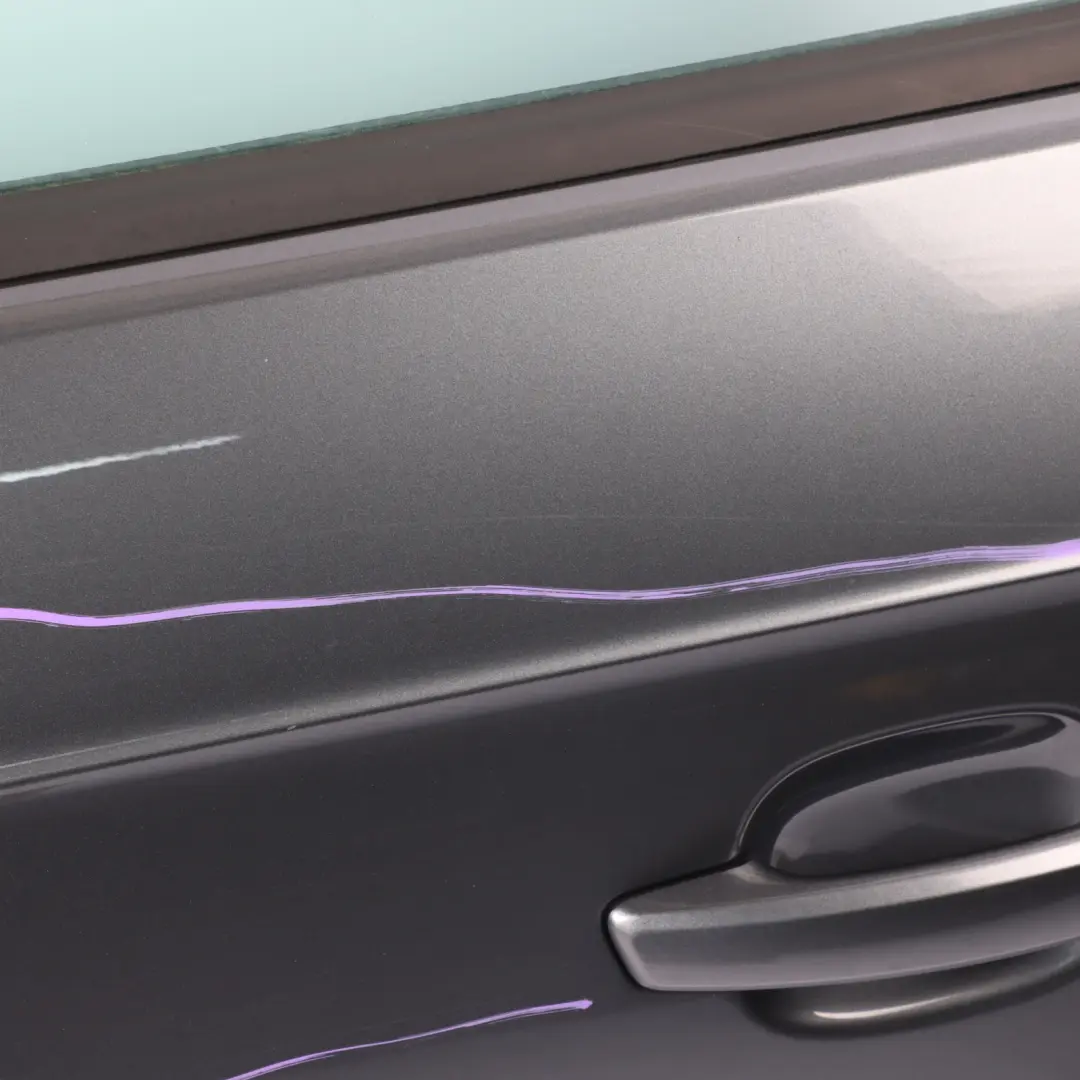 Sportback Rear Left N/S Door Monsoon Grey Metallic - X7M to Audi A3 8V with Part number 8V4833051B Audi A3 8V Sportback Rear Left N/S Door Monsoon Grey Metallic - X7M - SKU 8V4833051B-MOG - Part number 8V4833051B