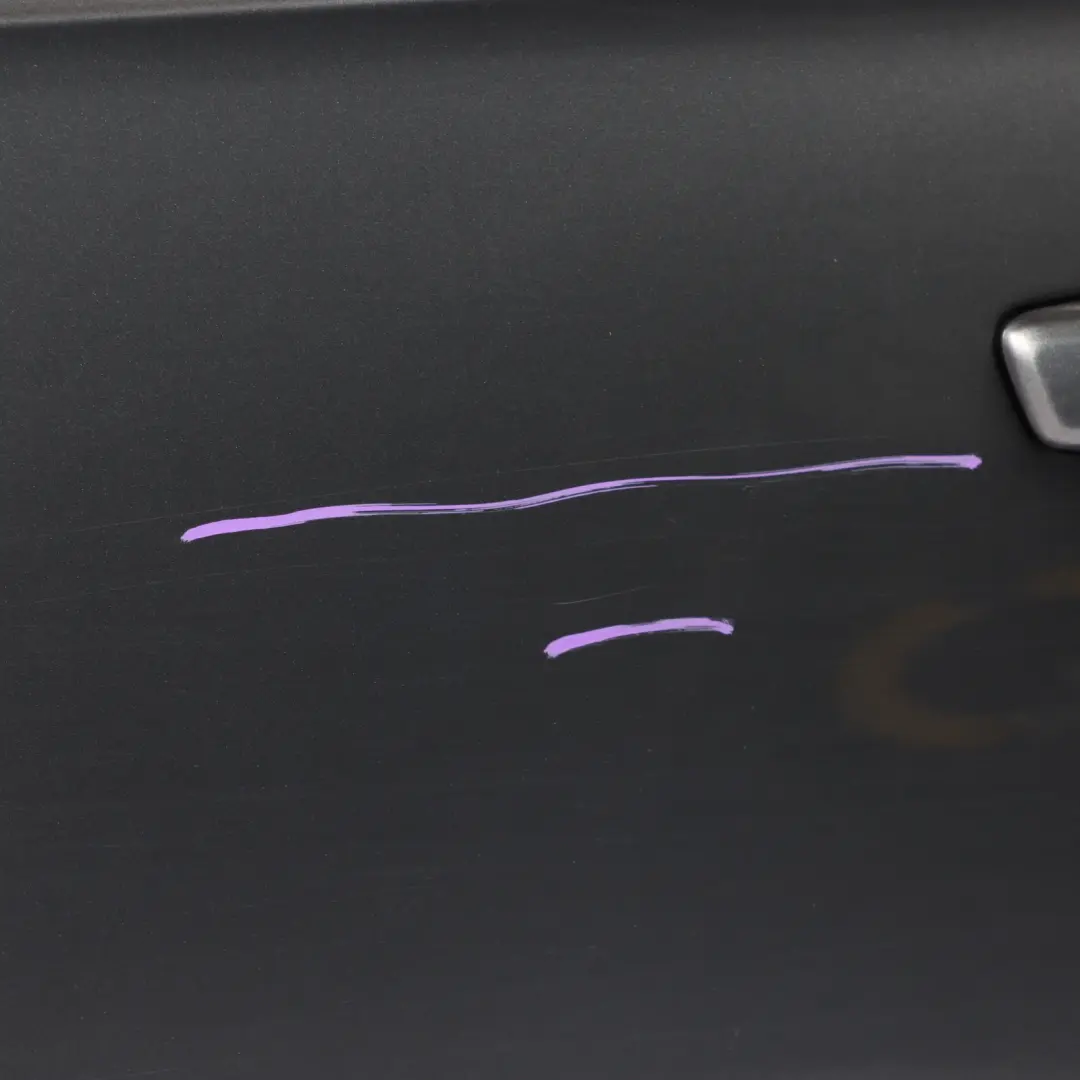 Audi A3 8V Sportback Rear Left N/S Door Monsoon Grey Metallic - X7M - SKU 8V4833051B-MOG - Part number 8V4833051B