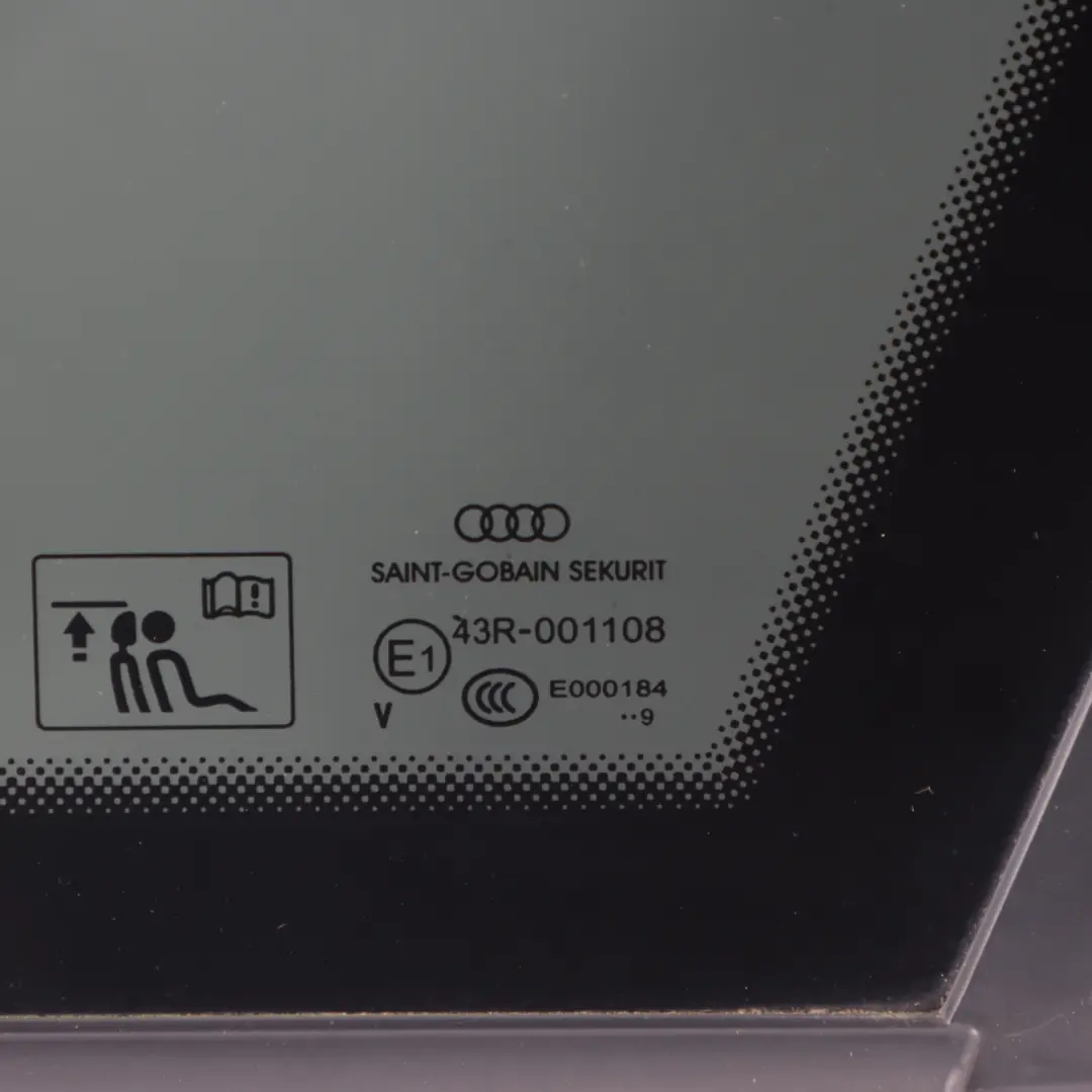 Audi S3 8V Sportback Ventana Cristal Cuarto AS3 Tintado Derecho - SKU 8V4845300C - Número de pieza 8V4845300C