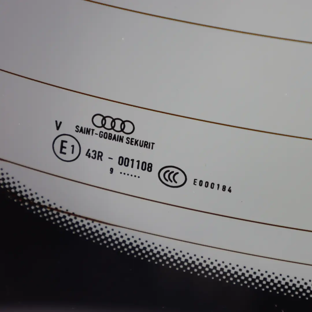 Audi S3 8V Sportback Rear Boot Tailgate Glass Window Glazing AS3 - SKU 8V4845501A - Part number 8V4845501A