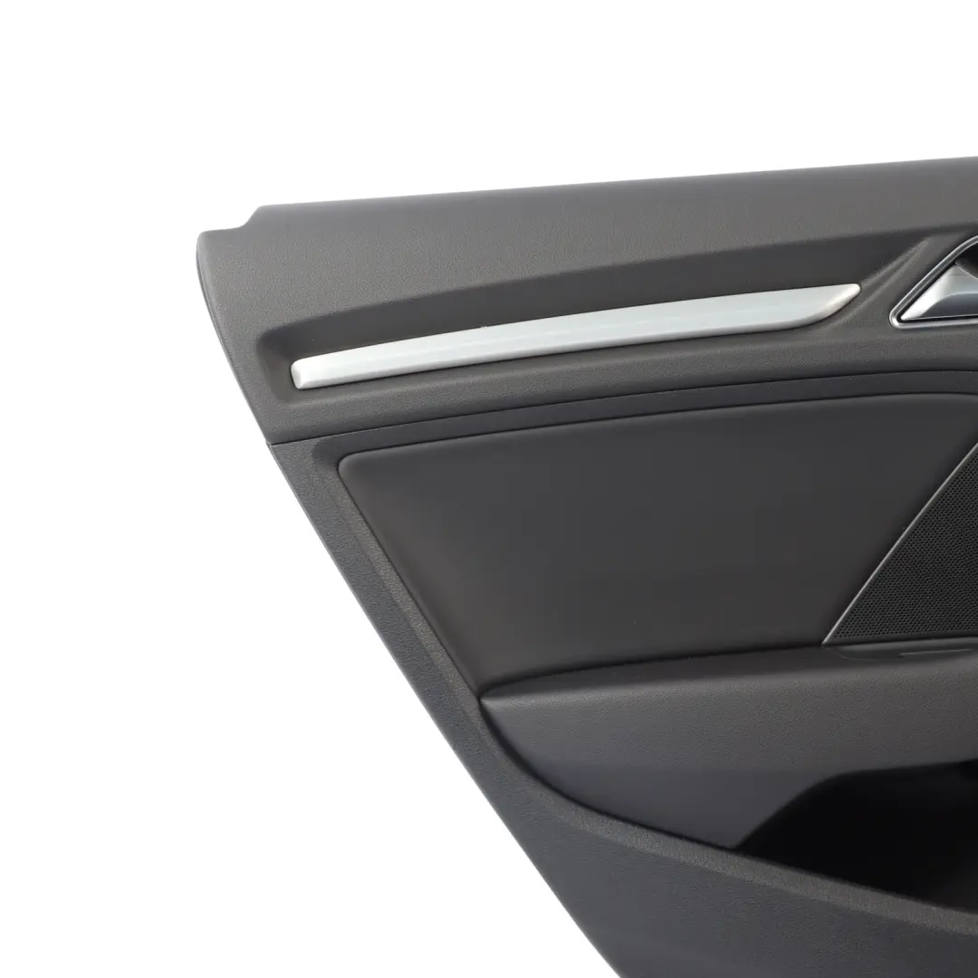 Audi S3 8V Door Card Armrest Cover Trim Panel Rear Left N/S Black - SKU 8V4867303C - Part number 8V4867303C