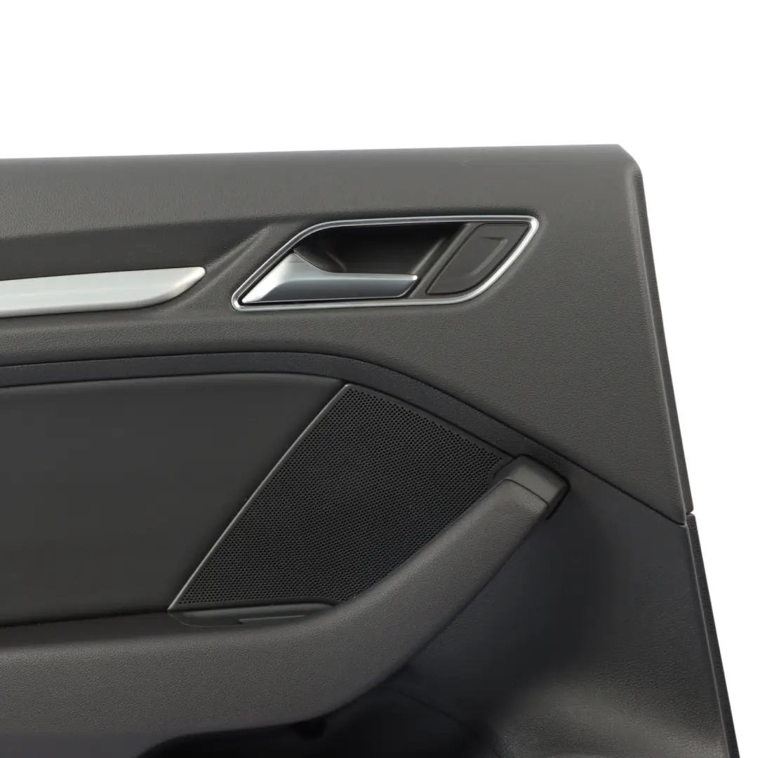 Audi S3 8V Door Card Armrest Cover Trim Panel Rear Left N/S Black - SKU 8V4867303C - Part number 8V4867303C