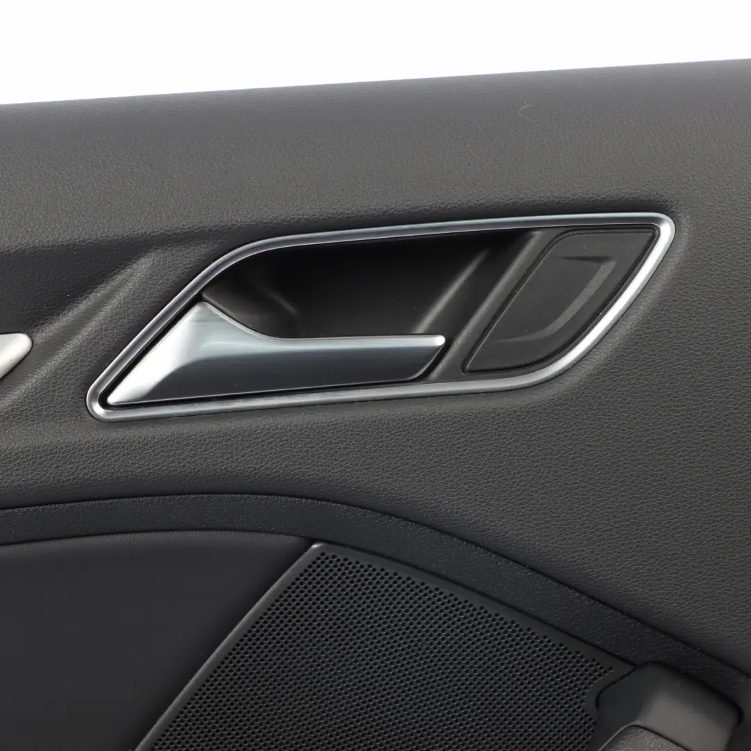 Audi S3 8V Door Card Armrest Cover Trim Panel Rear Left N/S Black - SKU 8V4867303C - Part number 8V4867303C