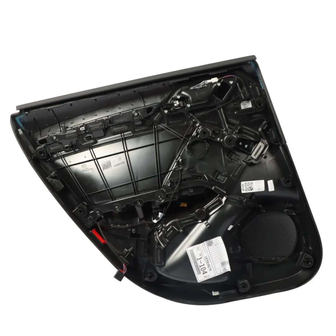 Audi S3 8V Door Card Armrest Cover Trim Panel Rear Right O/S Black - SKU 8V4867304C - Part number 8V4867304C