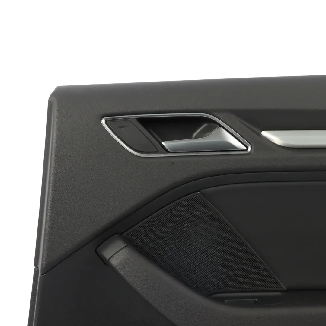 Door Card Armrest Cover Trim Panel Rear Right O/S Black to Audi S3 8V with Part number 8V4867304C Audi S3 8V Door Card Armrest Cover Trim Panel Rear Right O/S Black - SKU 8V4867304C - Part number 8V4867304C