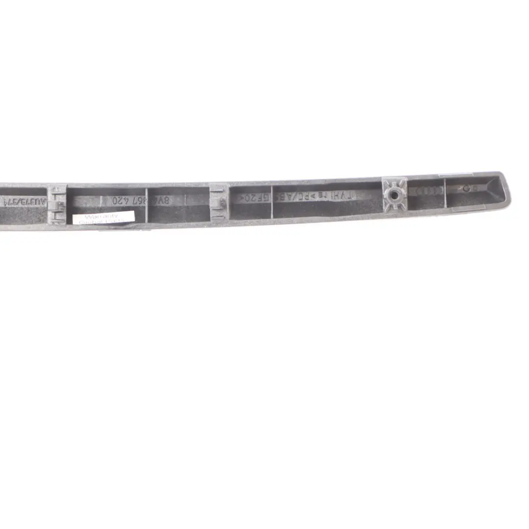 Audi A3 8V Door Handle Cover Trim Panel Rear Right O/S Chrome - SKU 8V4867420A - Part number 8V4867420A
