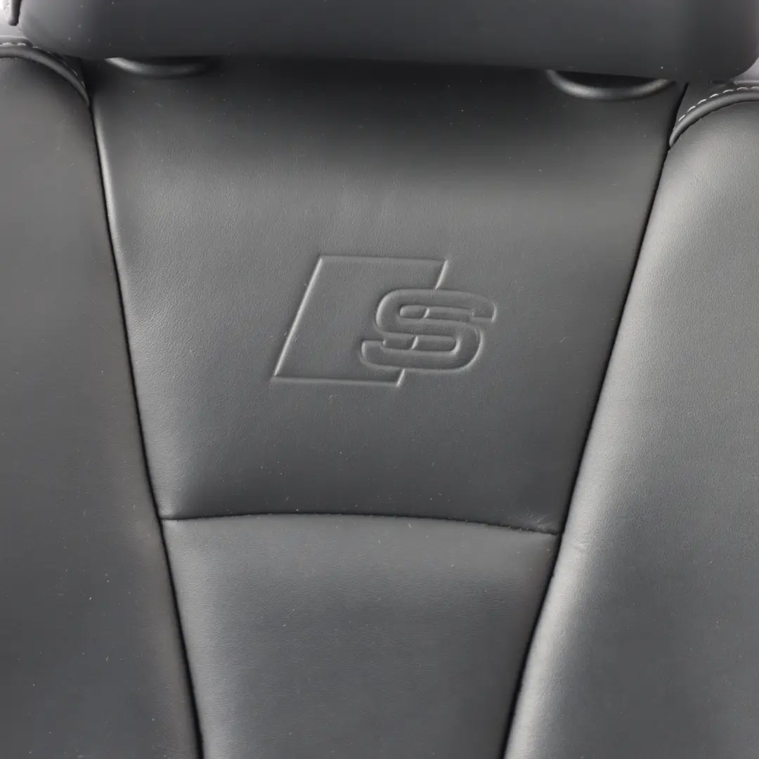 Audi A3 S3 8V 5 Door Seat Front Left N/S Interior Heated Leather Soul Black Grey - SKU 8V4881805AP-1 - Part number 8V4881805AP