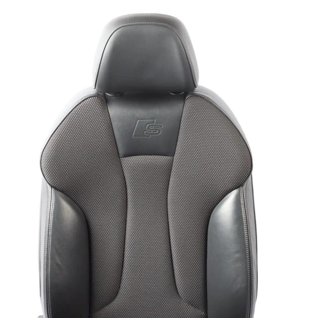 Door Sport Seat Front Right O/S Interior Half Leather Black Grey to Audi A3 8V 5 with Part number 8V4881806AN Audi A3 8V 5 Door Sport Seat Front Right O/S Interior Half Leather Black Grey - SKU 8V4881806AN-1 - Part number 8V4881806AN