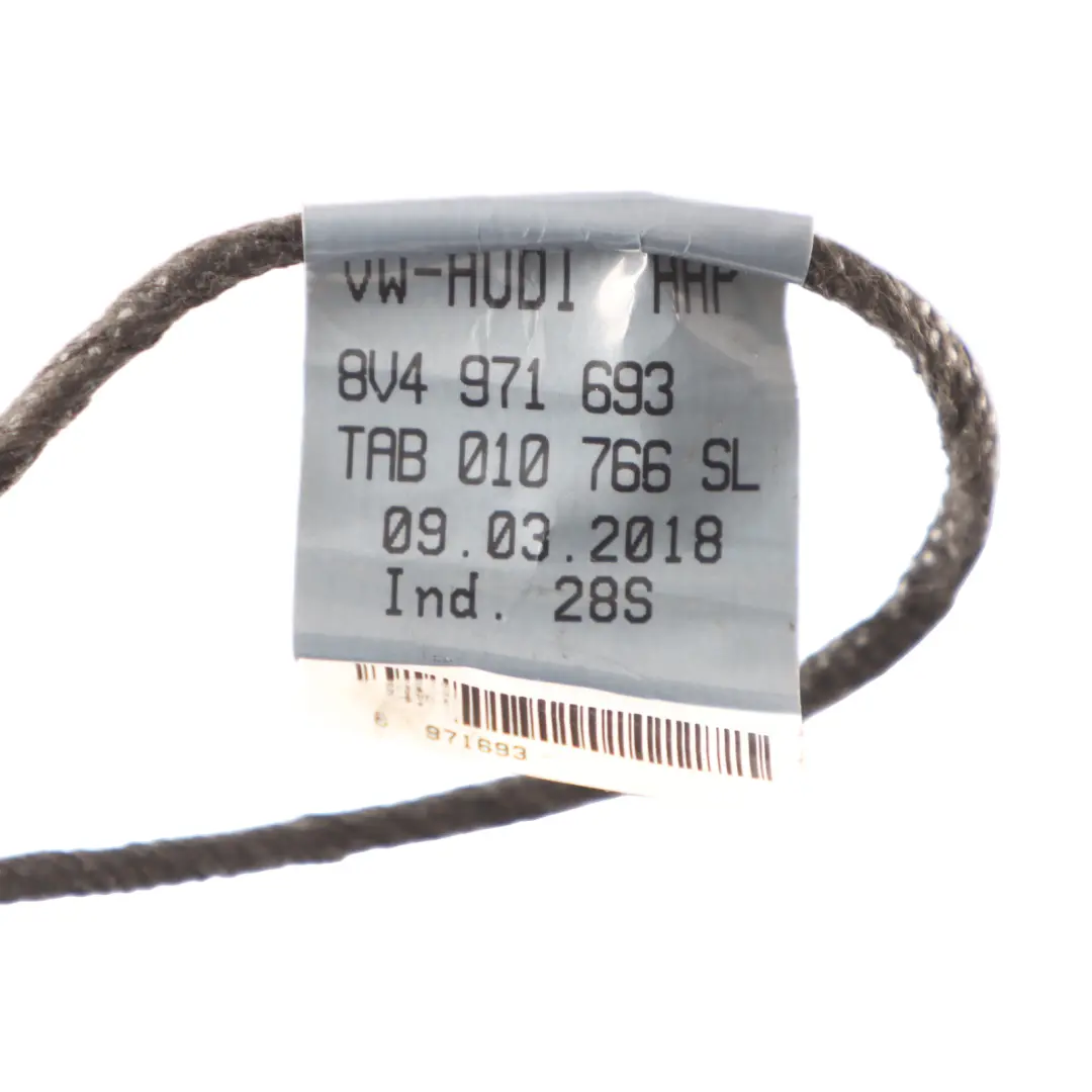 Left Right N/O/S Door Card Wiring Loom Harness 8V4971693 to Audi A3 8V Rear with Part number 8V4971693F Audi A3 8V Rear Left Right N/O/S Door Card Wiring Loom Harness 8V4971693 - SKU 8V4971693F - Part number 8V4971693F