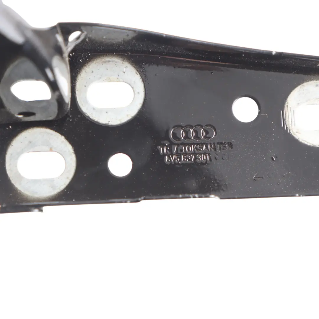 Hinge Rear Left N/S Brilliant Black - Y9B to Audi A3 8V Tailgate with Part number 8V5827301C Audi A3 8V Tailgate Hinge Rear Left N/S Brilliant Black - Y9B - SKU 8V5827301C-BBL - Part number 8V5827301C