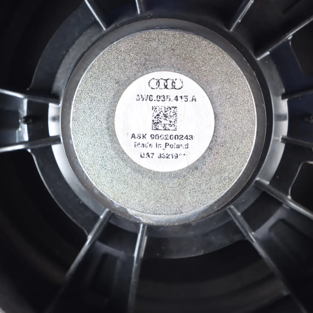 Front Door Speaker Audi A4 B9 A5 F5 Loudspeaker Left Right N/O/S to with Part number 8W0035415A Front Door Speaker Audi A4 B9 A5 F5 Loudspeaker Left Right N/O/S - SKU 8W0035415A - Part number 8W0035415A