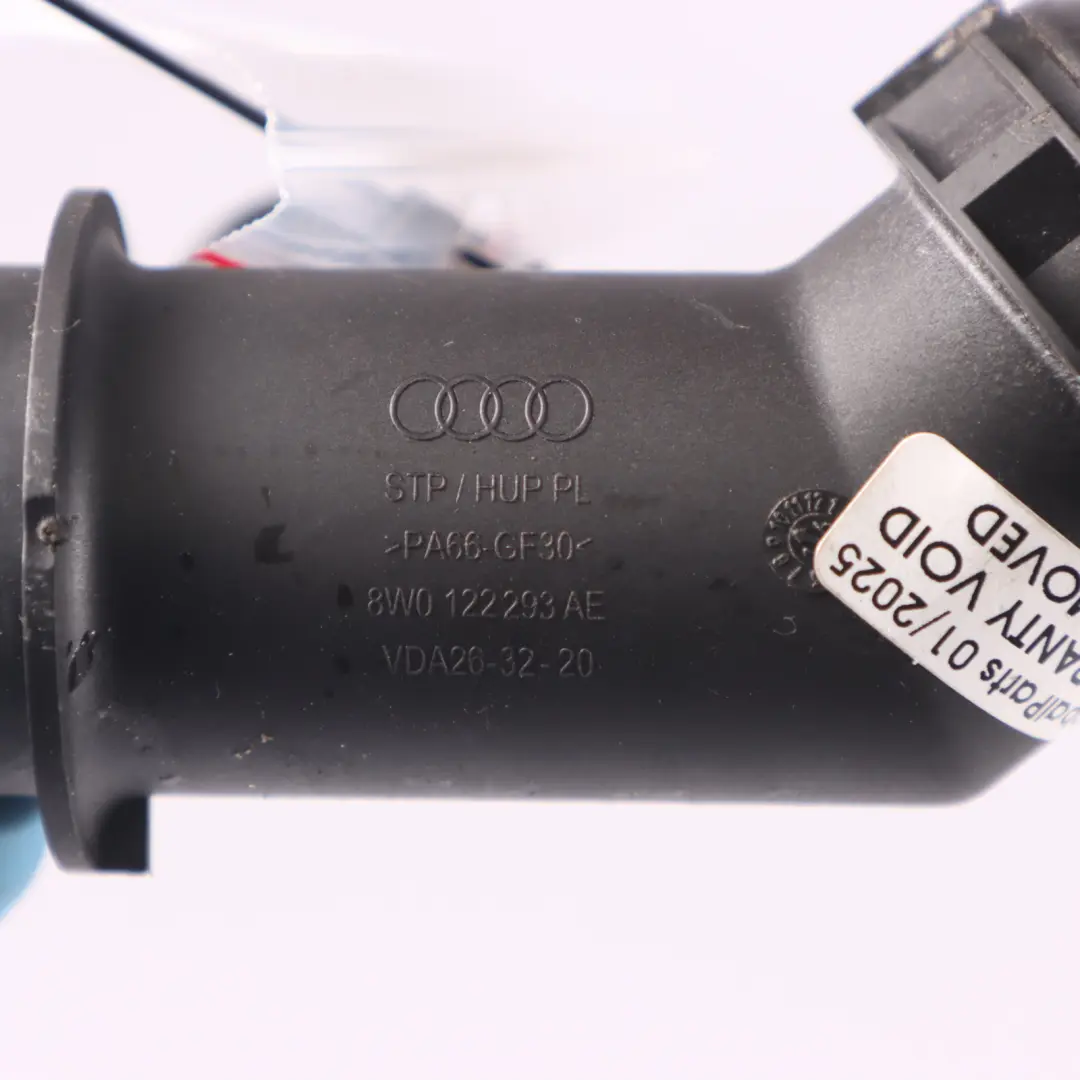 Audi A4 B9 2.0 TDI DETA Króciec Przewód Wąż Wody - SKU 8W0122293AE - Numer Części 8W0122293AE