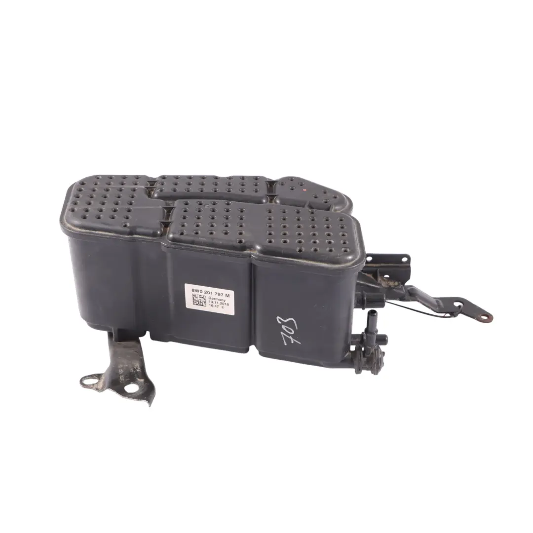 Aktiv Kohle Behälter Filter für Audi A4 B9 A5 F5 mit Teilenummer 8W0201797M Audi A4 B9 A5 F5 Aktiv Kohle Behälter Filter - SKU 8W0201797M - Teilenummer 8W0201797M