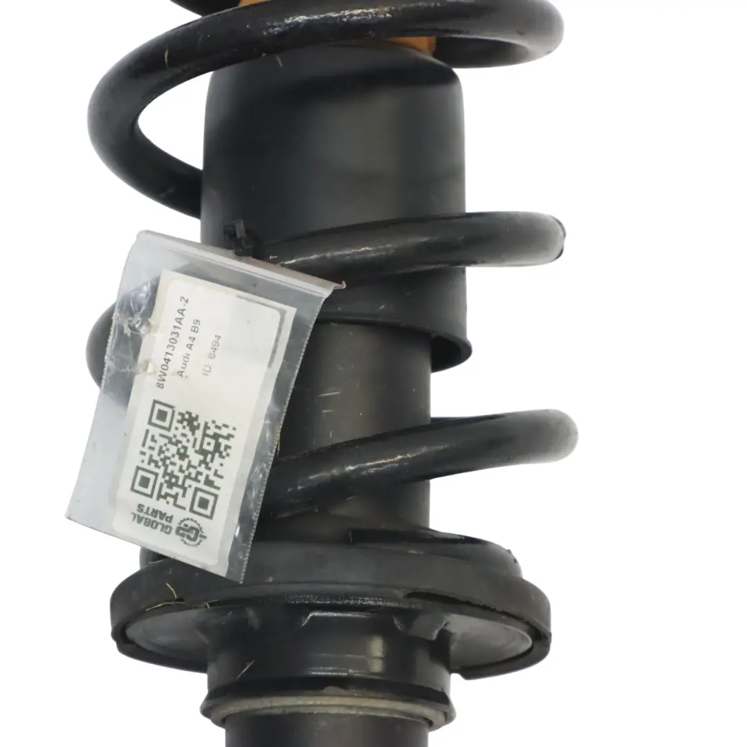 Puntone molla anteriore destro sospensione ammortizzatore per Audi A4 B9 con numero di parte 8W0413031AA Audi A4 B9 Puntone molla anteriore destro sospensione ammortizzatore - SKU 8W0413031AA-2 - Numero di parte 8W0413031AA