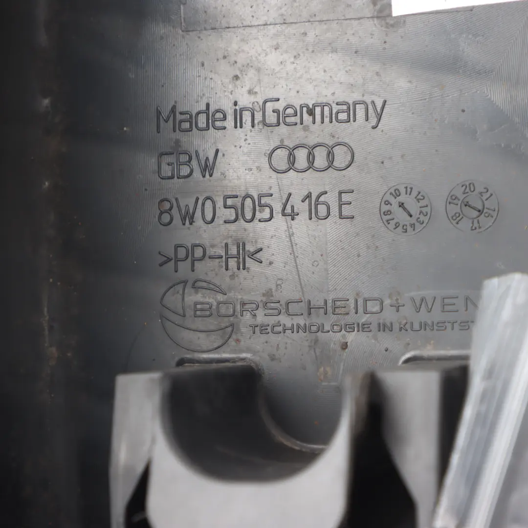 Audi A5 F5 Osłona Wahacza Prawa Tył - SKU 8W0505416E - Numer Części 8W0505416E